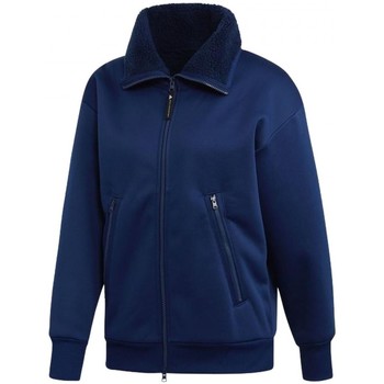 Textiel Dames Sweaters / Sweatshirts adidas Originals Fleece Jacket Blauw