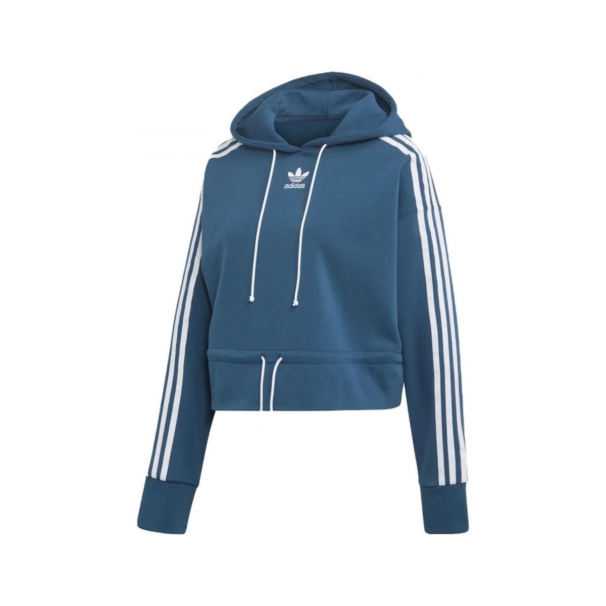 Textiel Dames Sweaters / Sweatshirts adidas Originals Bellista Cropped Blauw