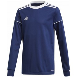 Textiel Jongens T-shirts & Polo’s adidas Originals Squad17 Jsy Ly Blauw