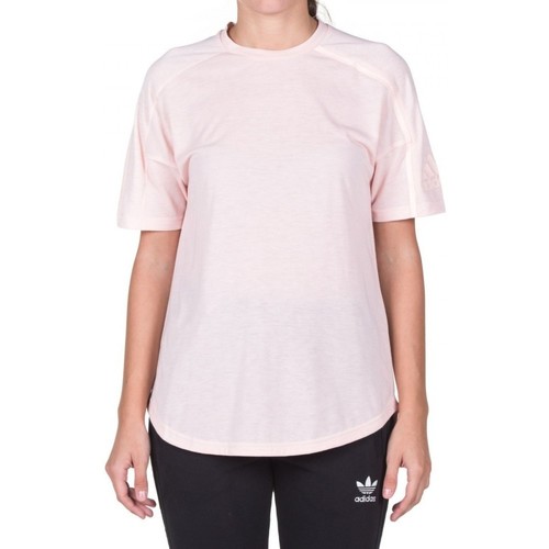 Textiel Dames T-shirts & Polo’s adidas Originals ZNE Tee Roze
