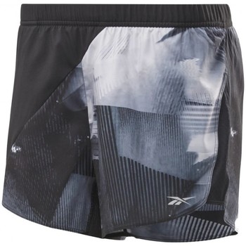 Textiel Dames Korte broeken / Bermuda's Reebok Sport Re 4 In Short - Graphic Zwart