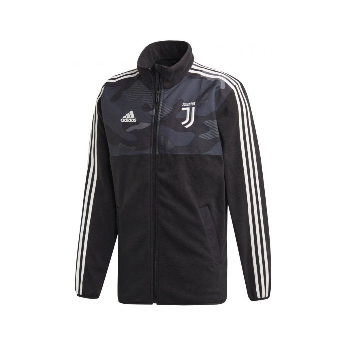 Textiel Heren Trainings jassen adidas Originals Juventus FC SSP Fleece Jkt Zwart