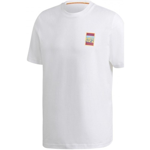 Textiel Heren T-shirts & Polo’s adidas Originals Adplr Gfx Tee Wit