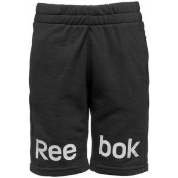 Textiel Jongens Korte broeken / Bermuda's Reebok Sport Logo Shorts Zwart