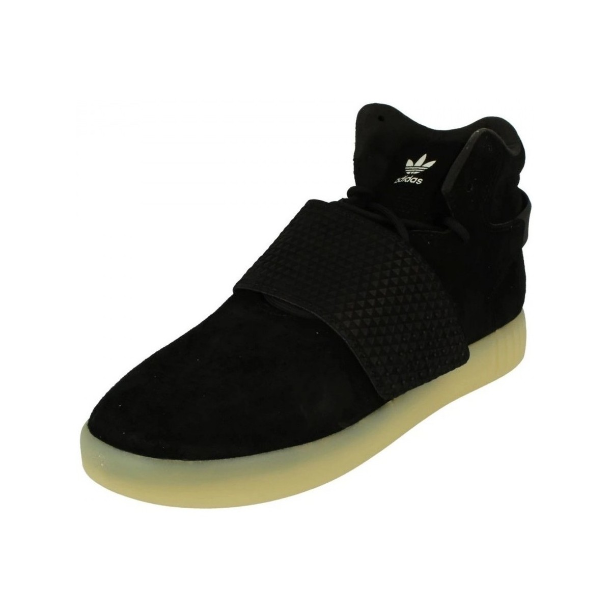 Schoenen Heren Hoge sneakers adidas Originals Tubular Invader Strap Zwart