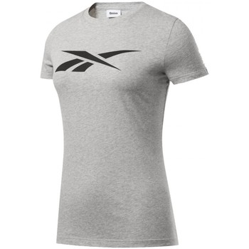 Textiel Dames T-shirts & Polo’s Reebok Sport Te Vector Tee Grijs