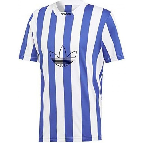 Textiel Heren T-shirts & Polo’s adidas Originals Stripes Jersey Blauw
