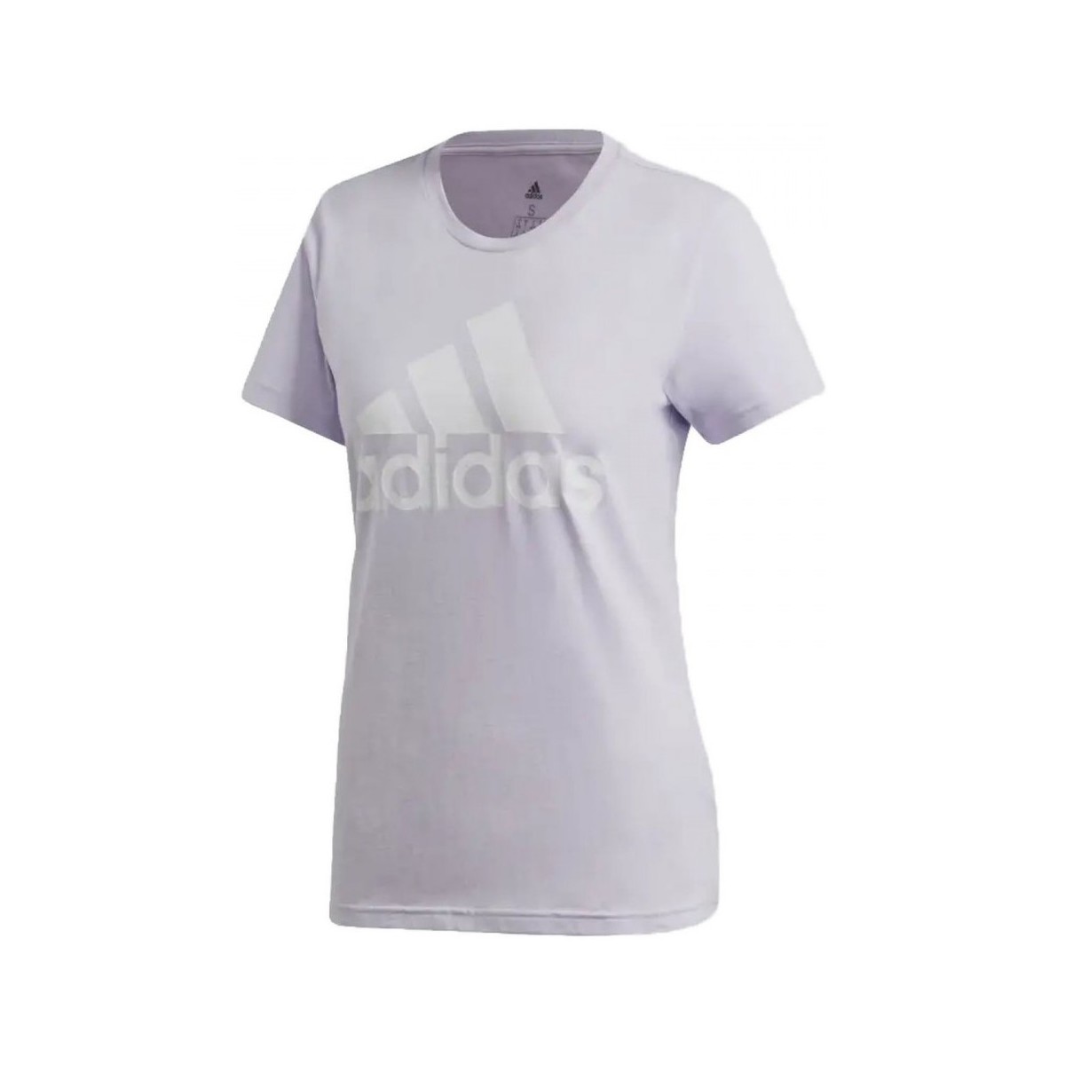 Textiel Dames T-shirts & Polo’s adidas Originals W Bos Co Tee Violet
