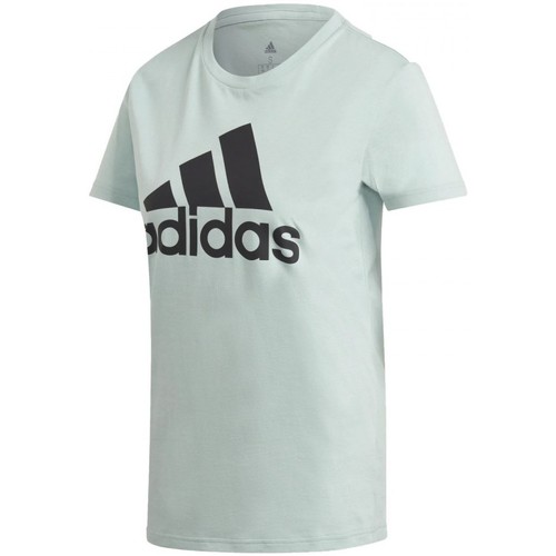 Textiel Dames T-shirts & Polo’s adidas Originals W Bos Co Tee Groen
