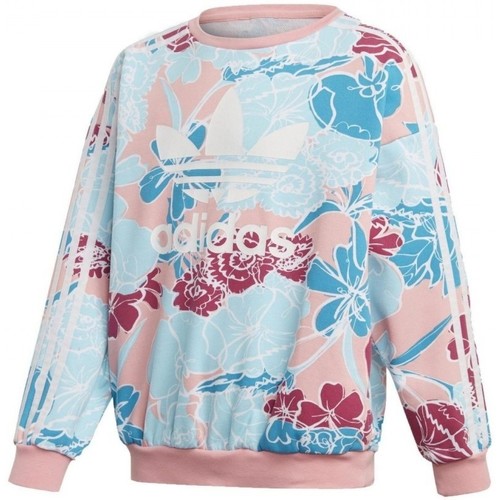 Textiel Meisjes Sweaters / Sweatshirts adidas Originals Crew Roze