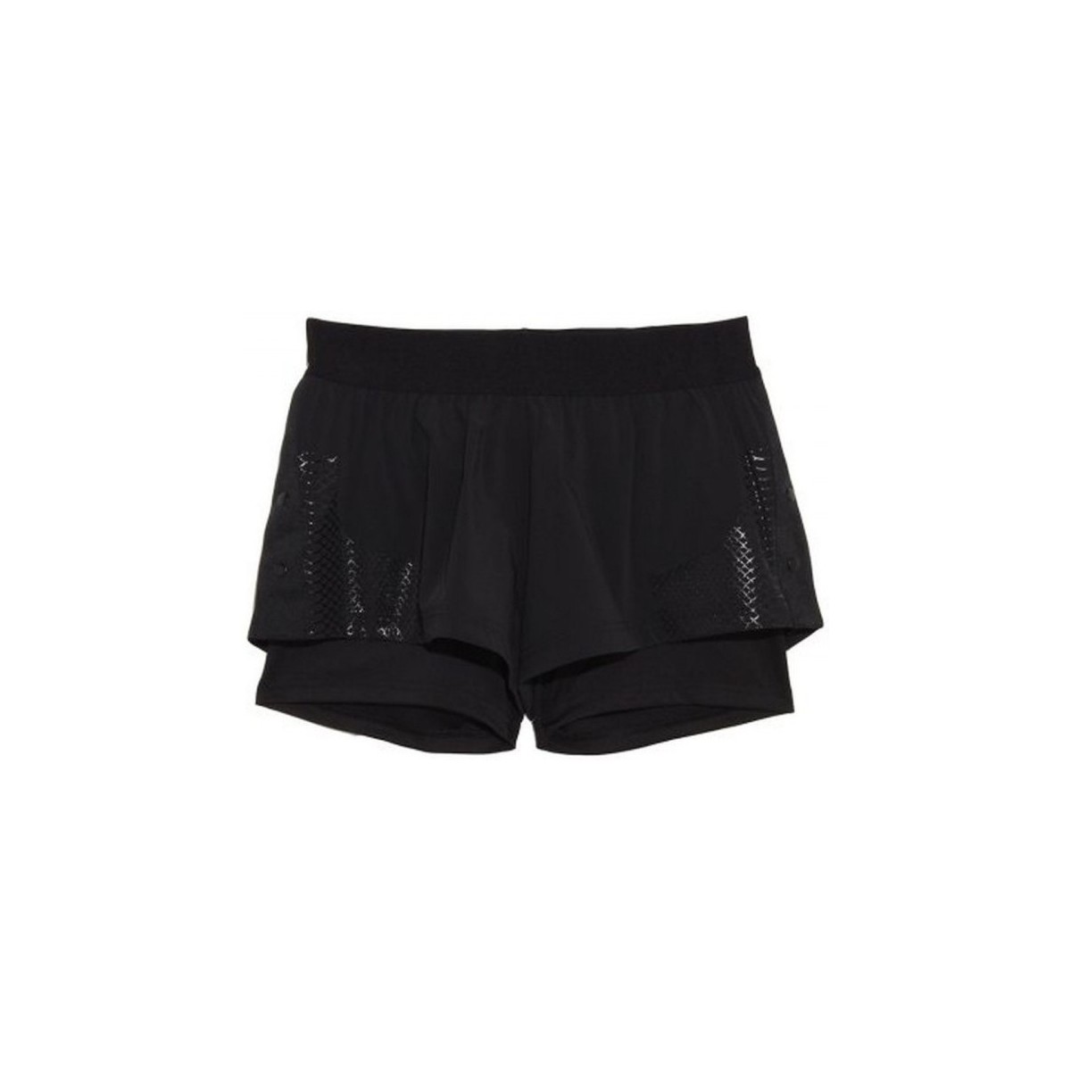 Textiel Dames Korte broeken / Bermuda's adidas Originals SMcC Training Shorts Zwart