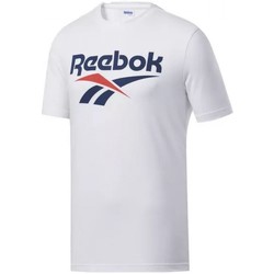 Textiel T-shirts & Polo’s Reebok Sport Cl F Vector Tee Wit