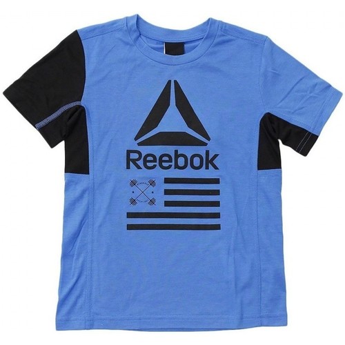Textiel Jongens T-shirts korte mouwen Reebok Sport Kid Graphic Short Sleeve Blauw