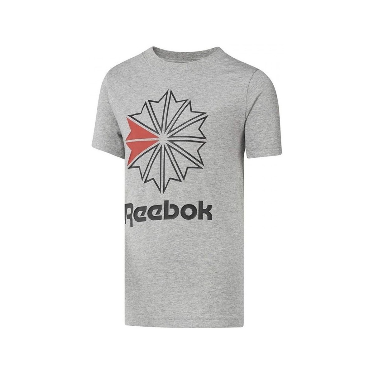 Textiel Kinderen T-shirts korte mouwen Reebok Sport U Classics Starcrest Tee Grijs
