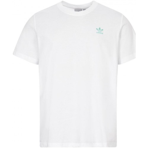 Textiel Heren T-shirts & Polo’s adidas Originals Front Back Tee Wit