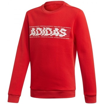 Textiel Jongens Sweaters / Sweatshirts adidas Originals Yb Sid Br Crew2 Rood