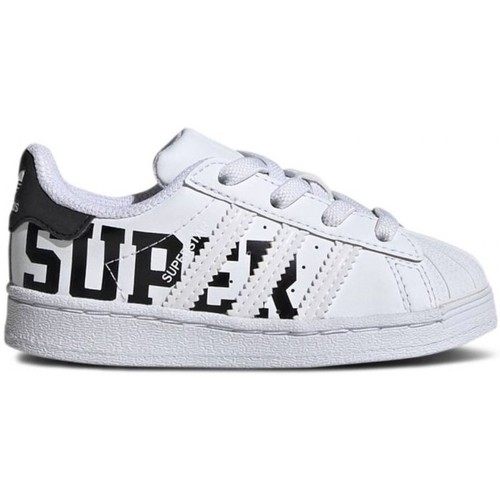 Schoenen Jongens Lage sneakers adidas Originals Superstar Wit