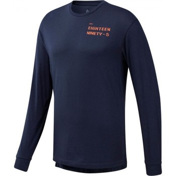 Textiel Heren Sweaters / Sweatshirts Reebok Sport Myt Ls Tee Blauw
