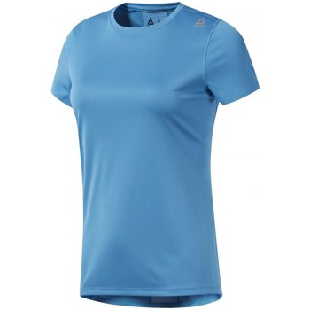 Textiel Dames T-shirts & Polo’s Reebok Sport Essentials Short Sleeve Tee Blauw