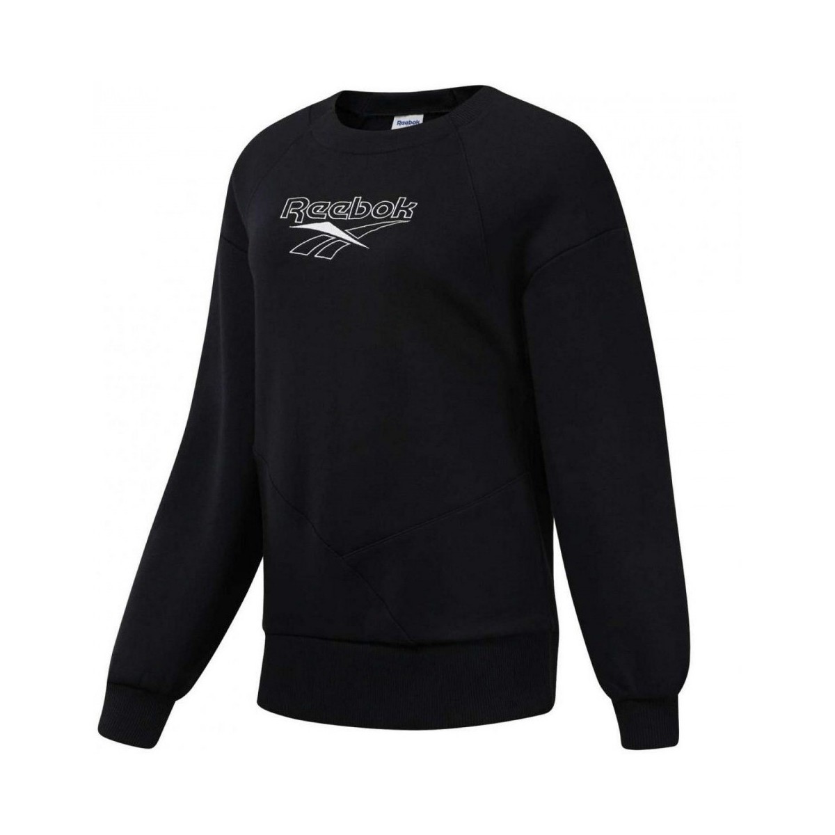 Textiel Dames Sweaters / Sweatshirts Reebok Sport Cl V Crew Zwart