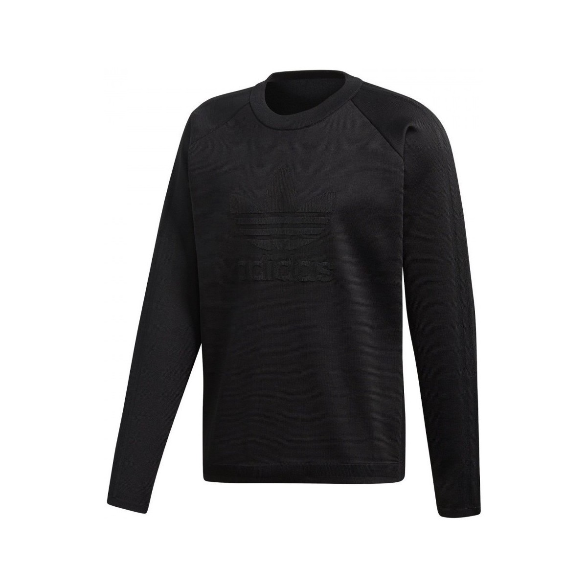 Textiel Heren Sweaters / Sweatshirts adidas Originals Knitted Crew Zwart