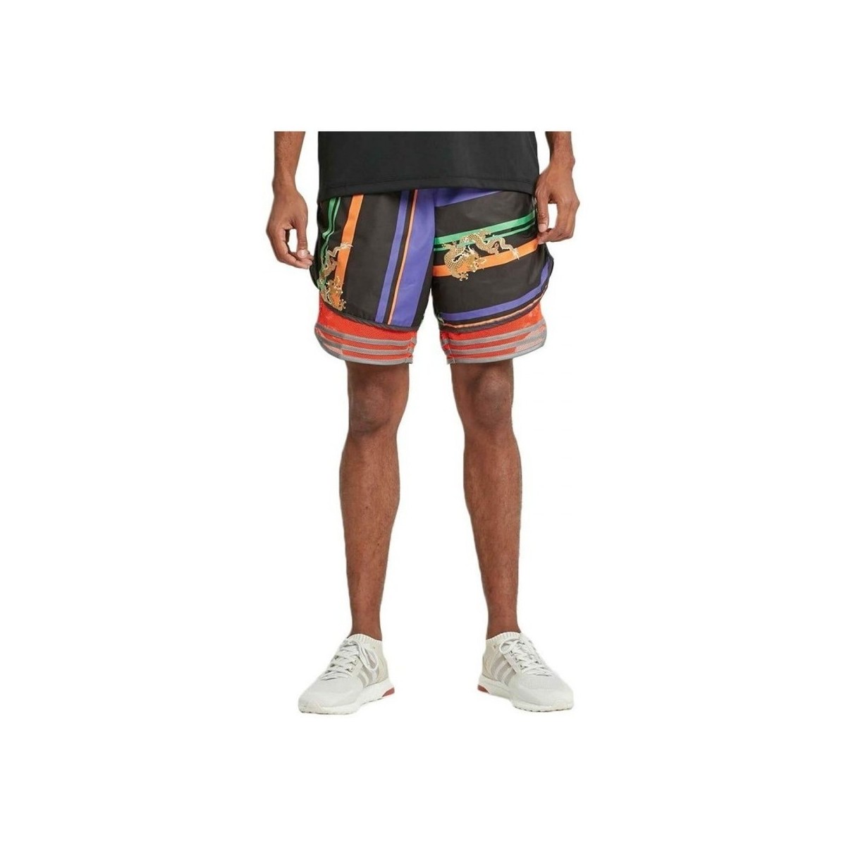 Textiel Heren Korte broeken / Bermuda's adidas Originals Aop Shorts Multicolour