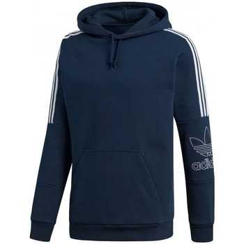 Textiel Heren Sweaters / Sweatshirts adidas Originals Outline Hoodie Blauw