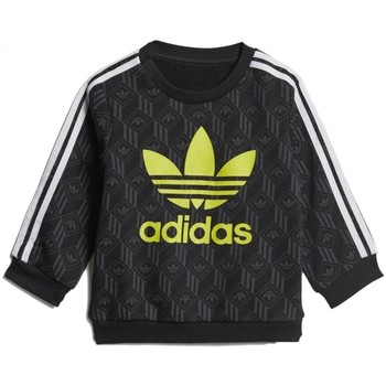 Textiel Kinderen Trainingspakken adidas Originals Crew Set Zwart