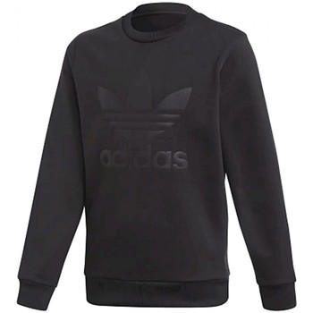 Textiel Kinderen Sweaters / Sweatshirts adidas Originals Debossed Crew Zwart