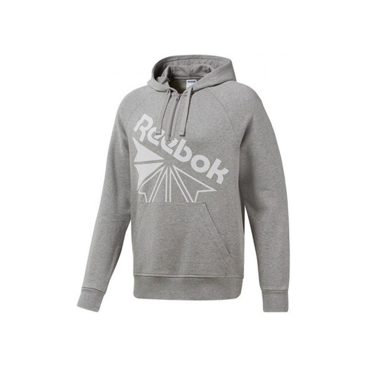 Textiel Heren Sweaters / Sweatshirts Reebok Sport Cl Gp 1/2 Zip Oth Grijs