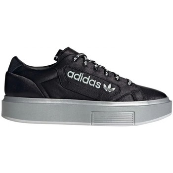 Schoenen Dames Lage sneakers adidas Originals Adidas Sleek Super W Zwart