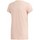 Textiel Meisjes T-shirts korte mouwen adidas Originals Yg Tr Hld Tee Roze