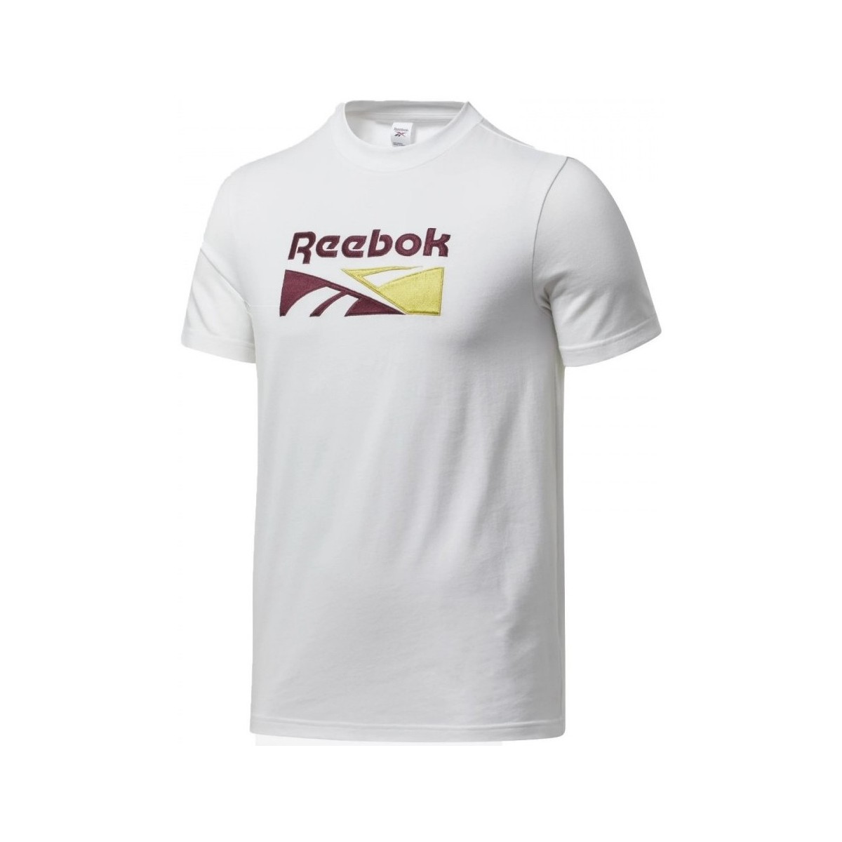 Textiel T-shirts & Polo’s Reebok Sport Cl V Split Vector Tee Wit