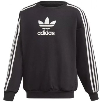 Textiel Meisjes Sweaters / Sweatshirts adidas Originals Crew Zwart