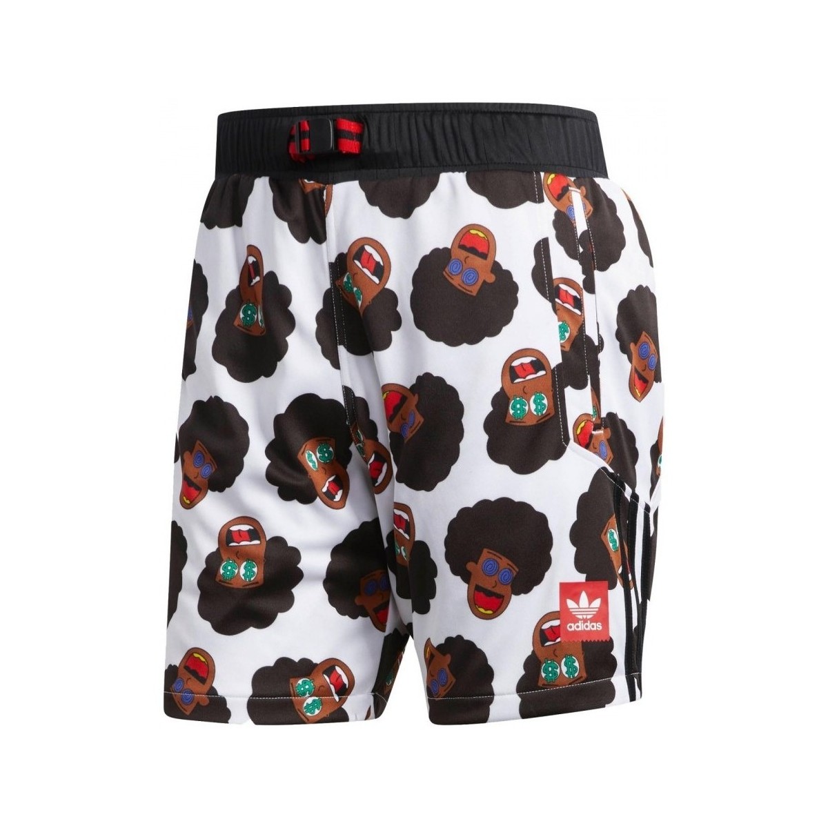 Textiel Dames Korte broeken / Bermuda's adidas Originals Na Kel Shorts Wit