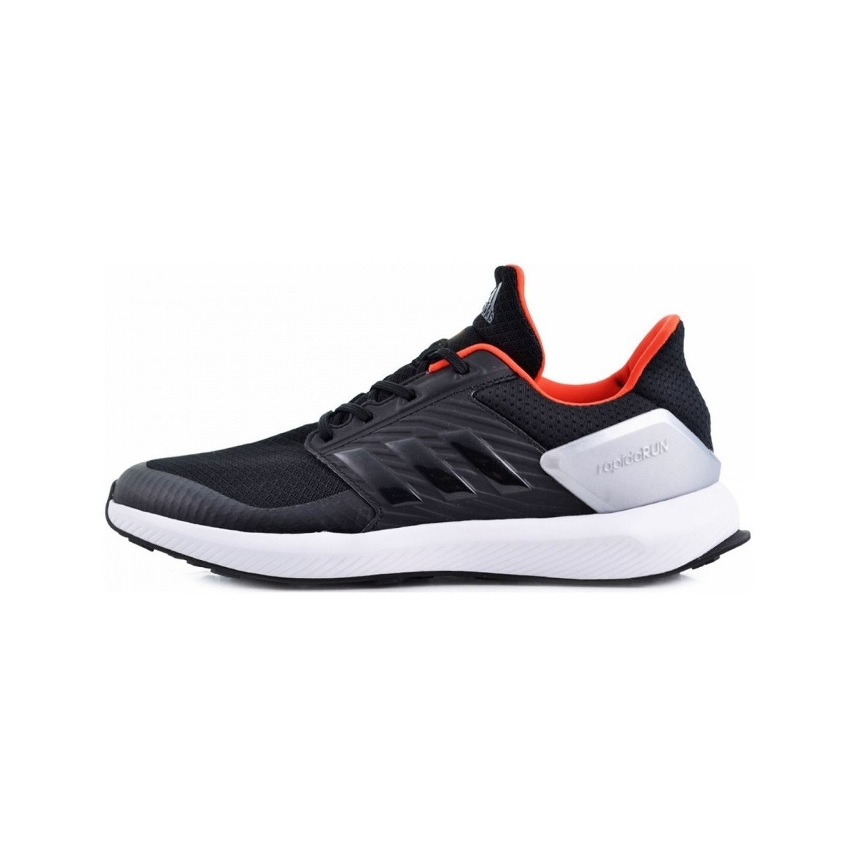 Schoenen Jongens Running / trail adidas Originals Rapidarun K Zwart