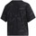Textiel Dames T-shirts & Polo’s adidas Originals W E Aop T Zwart