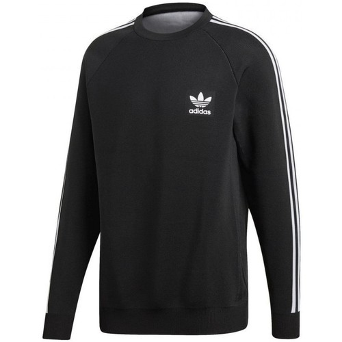 Textiel Heren Sweaters / Sweatshirts adidas Originals 3 Stripe Zwart