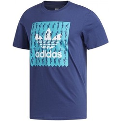 Textiel Heren T-shirts & Polo’s adidas Originals Bb Dncr Tee Blauw