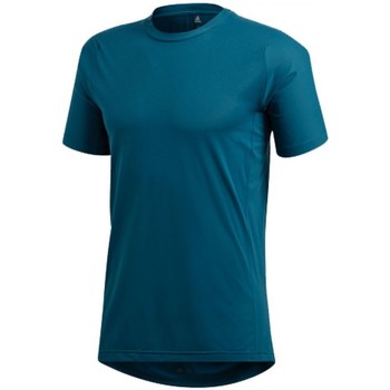 Textiel Jongens T-shirts korte mouwen adidas Originals Agravic Tee Blauw