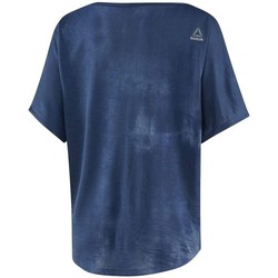 Textiel Dames T-shirts & Polo’s Reebok Sport Combat Spraydye Blauw