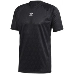 Textiel Heren T-shirts & Polo’s adidas Originals Mono Jersey Pol Zwart
