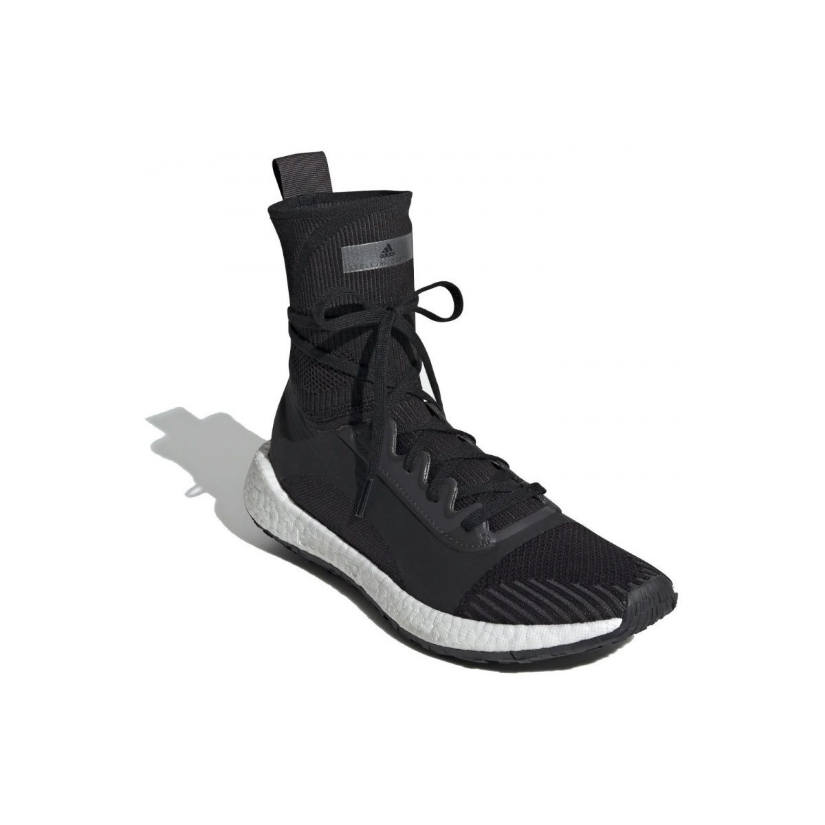 Schoenen Dames Running / trail adidas Originals Pulseboost Hd Mid S. Zwart