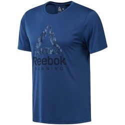 Textiel Heren T-shirts & Polo’s Reebok Sport Graphic Tee Blauw