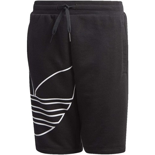 Textiel Kinderen Korte broeken / Bermuda's adidas Originals Big Trf Shorts Zwart