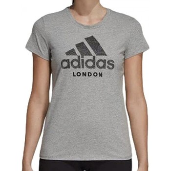 Textiel Dames T-shirts & Polo’s adidas Originals London Tee Blauw