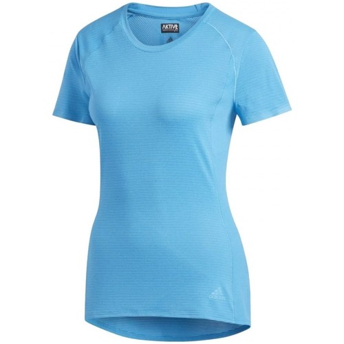 Textiel Dames T-shirts & Polo’s adidas Originals Franchise Supernova Tee Blauw