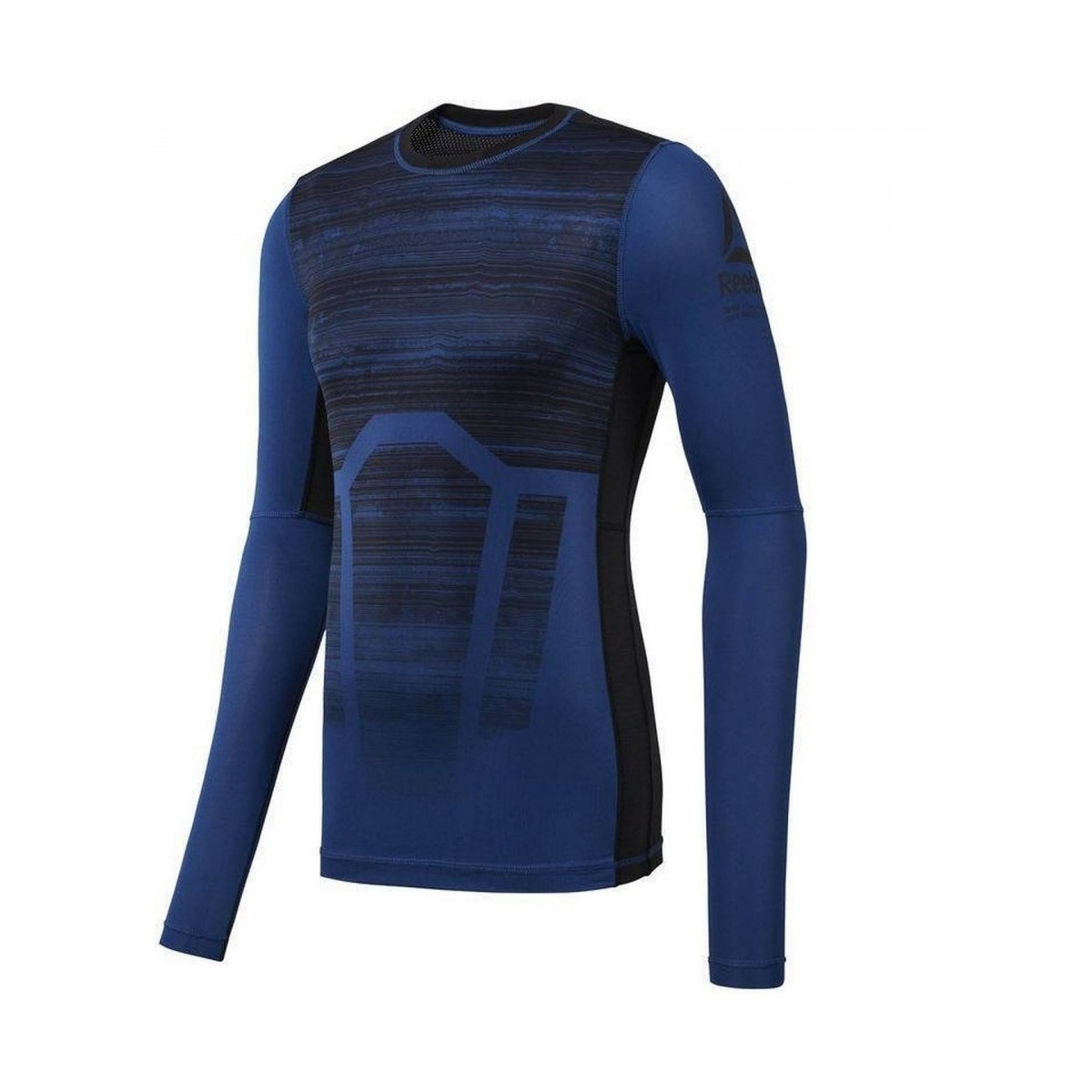 Textiel Heren T-shirts & Polo’s Reebok Sport Activchill Aop Blauw
