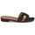 Schoenen Dames Leren slippers Esprit 043EK1W305-001 Zwart