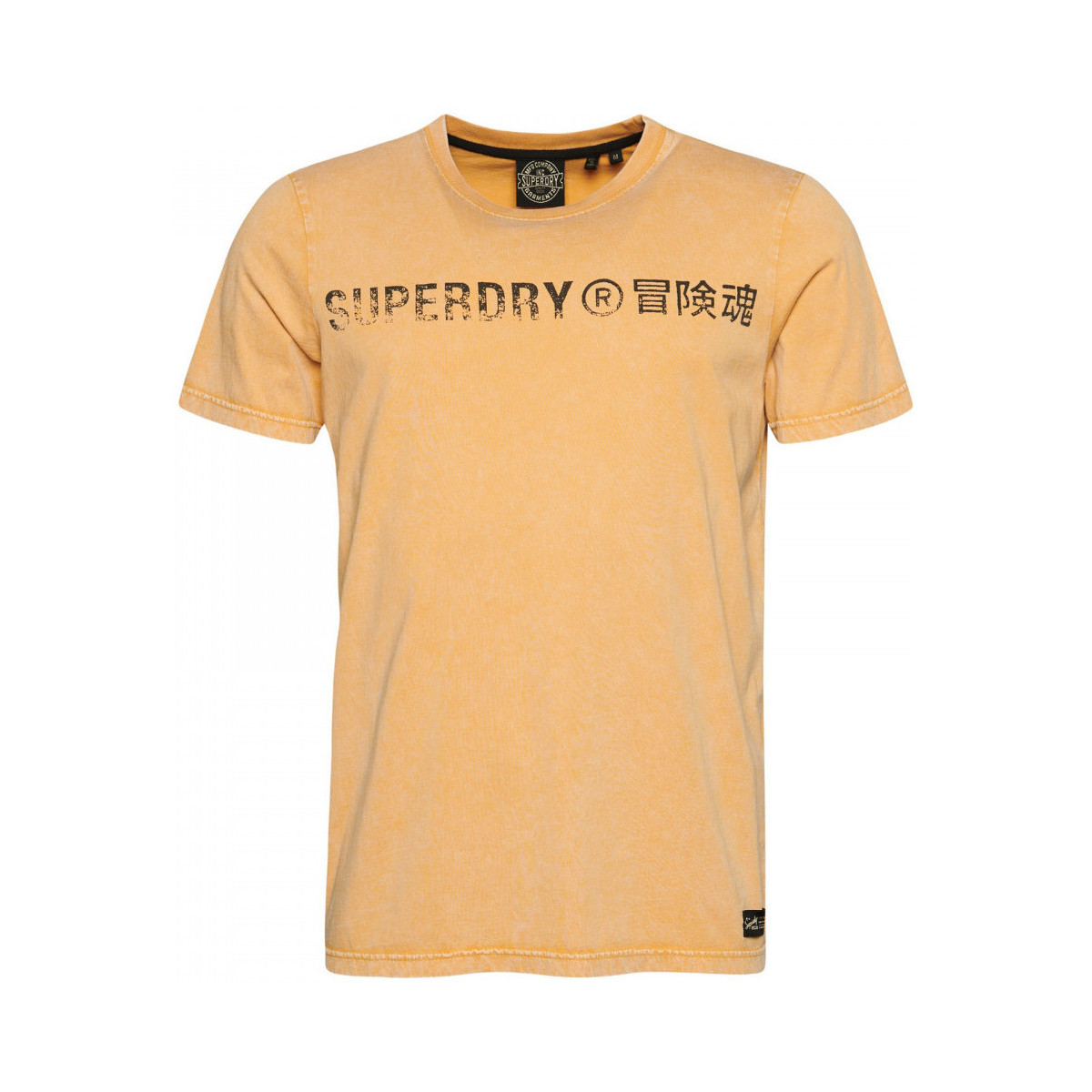 Textiel Heren T-shirts & Polo’s Superdry Vintage corp logo Beige